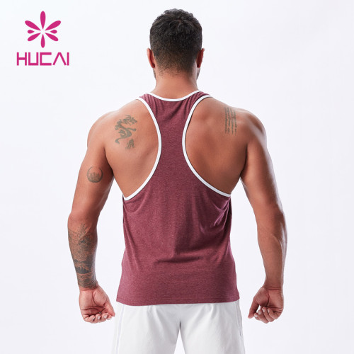 fashion breathable vest activewear vest tank top Men china Gym Wear Manufacturers