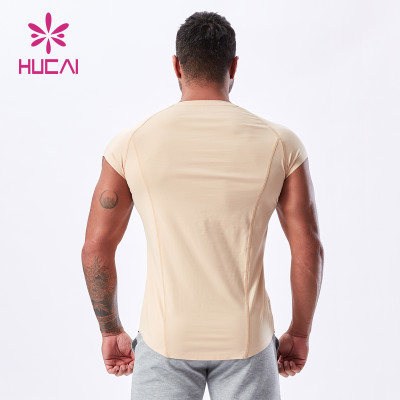 ODM front silica gel bronzing fitness sleeve vest tank top Men Fitness Clothing Manufacturers