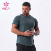 nylon/polyester fabric fitness T - shirt Men china manufacturers