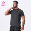 Factory Manufacturer Stitching Fabric Fitness T - shirt Men China Sports Apparel Suppliers