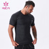 new elastic fabric fitness T - shirt Men china manufacturers