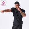 new elastic fabric fitness T - shirt Men china manufacturers