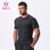 new elastic fabric fitness T - shirt Men china manufacturers