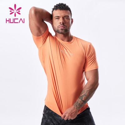 OEM minimalist style fitness T - shirt Men china manufacturers Sports Apparel Suppliers