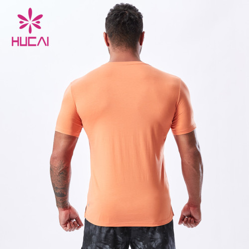 minimalist style fitness T - shirt Men china manufacturers