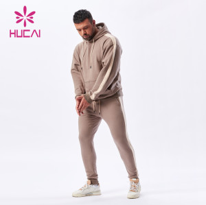 2022 new design fitness activewear hoodie suit Men china manufacturers