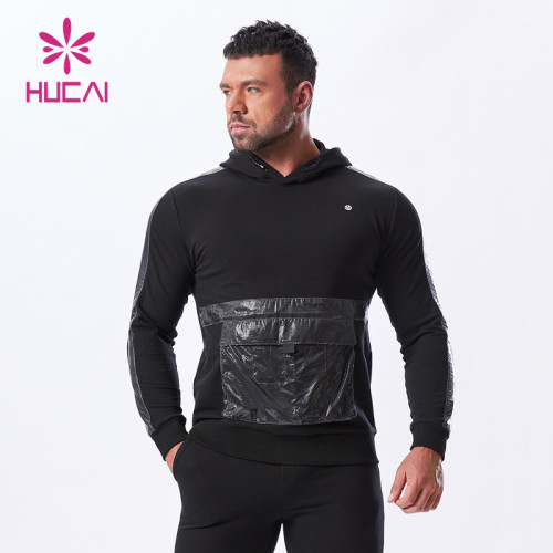 OEM Waterproof Outdoor Fitness Hoodie Men China Fitness Clothing Manufacturers
