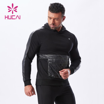 OEM Waterproof Outdoor Fitness Hoodie Men China Fitness Clothing Manufacturers