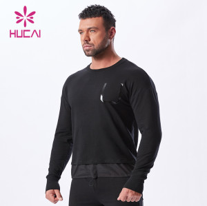 ODM outdoor fitness long sleeve Men china manufacturers