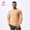 OEM fitness gymwear long sleeve Men china manufacturers