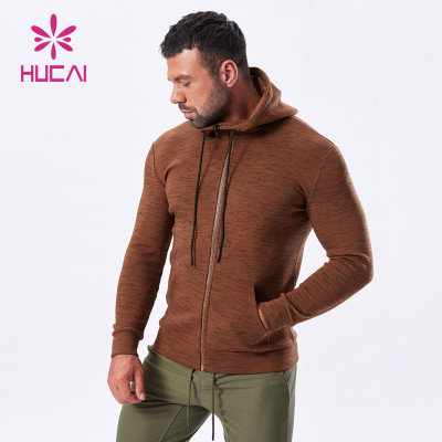 ODM quick drying fitness gymwear long sleeve hoodie Men china Private Label manufacturers