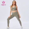 Custom Wholesale Gym Clothes Fitness sport bra suit China Manufacturer