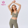 Custom Wholesale Gym Clothes Fitness sport bra suit China Manufacturer
