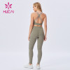 Custom Wholesale Gym Clothes Fitness sport bra suit China Manufacturer