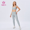 New Fabric Custom Wholesale Gym Clothes Fitness sport bra suit China Manufacturer