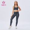 Private brand Custom Wholesale Gym Clothes Fitness sport bra suit China Manufacturer
