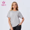 New Design Custom Wholesale Gym Clothes Fitness T-shirt China Manufacturer