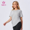 New Design Custom Wholesale Gym Clothes Fitness T-shirt China Manufacturer