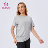 New Design Custom Wholesale Gym Clothes Fitness T-shirt China Manufacturer