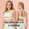 The latest trend of crop top