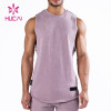 Custom Label Washed Process Men Tank Top China Manufacturer