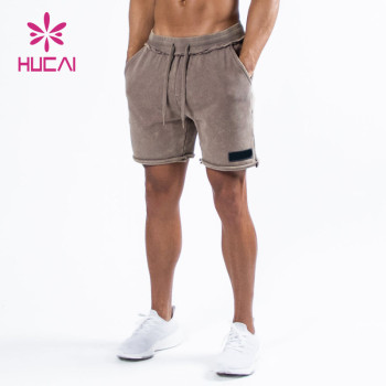 OEM Private Logo Washed Process Leisure Men Shorts China Manufacturer