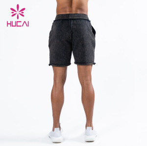 Private Brand Washed Process Men Shorts China Manufacturer