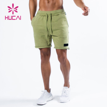 Custom Private Label Logo Washed Process Men Shorts China Manufacturer