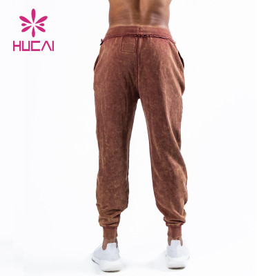 OEM Oversized Fit Washed Process Men Joggers China Manufacturer Supplier