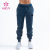 ODM Custom Patch Washed Process Men Running Joggers China Factory Manufacturer