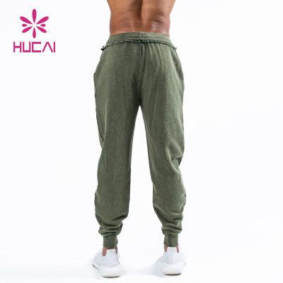 Custom OEM  Quick-Drying Washed Process Running Men Joggers China Manufacturer