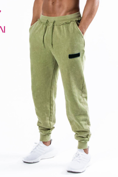 Custom Manufacture Hot Sale Washed Process Men Joggers China Supplier