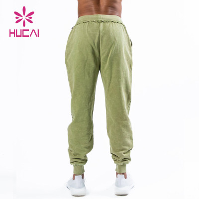 Custom Manufacture Hot Sale Washed Process Men Joggers China Supplier