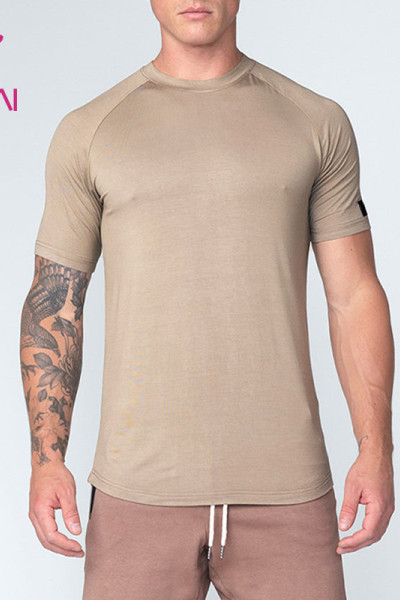 OEM  High Quality Mens Skinny Breathable T Shirt Factory Manufacturer