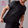 Customized Gym Sportswear Mens Short Sleeve T Shirts