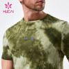 Customized Mens Tie Dye Short Sleeve T Shirts