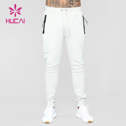 Custom Factory Supplier Customized Mesh Stitching Mens Gym Joggers China Manufacturer