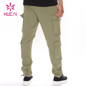 Custom Manufacture New Design Mens Sweatpants With Pockets China Factory