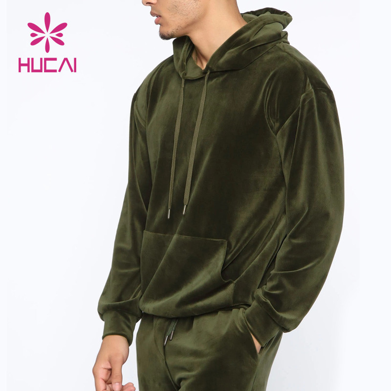 Mens PV fabric hoodie