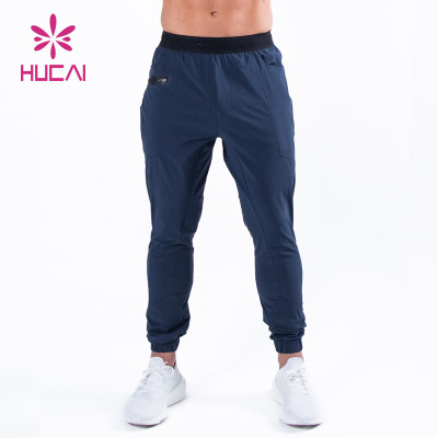 Customized Water-Resistant Zippers Mens Joggers China Manufacturer