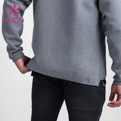 Custom Logo Front Pockets with Zipper Mens Jackets China Manufacturer