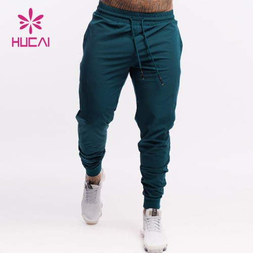 OEM Custom Invisible Zippered Pockets Men Joggers China Manufacturer Supplier