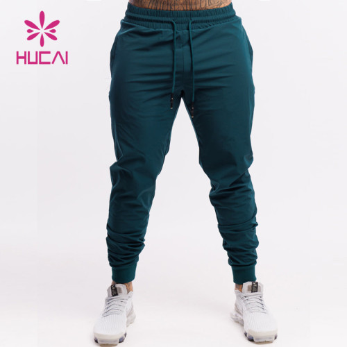 Custom Invisible Zippered Pockets Men Joggers China Manufacturer