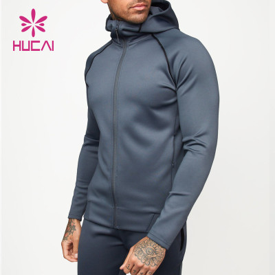 Comfortable Zipper Mens Hooded Jackets China Manufacturer