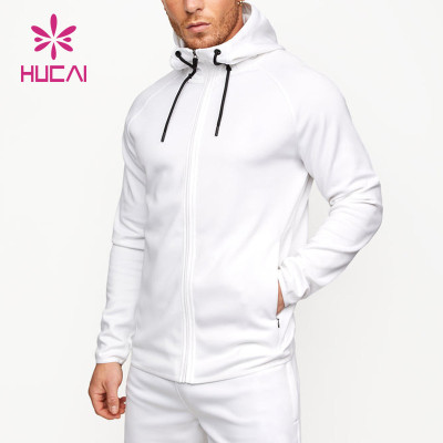 Mens Zippered Pockets Hooded Jackets China Manufacturer