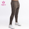 Custom High Impact Zippered Pockets Mens Joggers China Factory Gym Wear Manufacturer