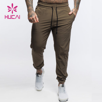 Custom Logo Drawstring Fashion Mens Joggers China Factory Supplier