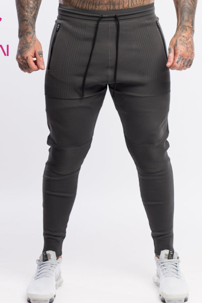 High Quality Zippered Pockets Mens Joggers China Activewear Factory Manufacturer