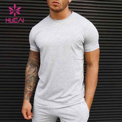 Plain Color Slim Fit Mens T-shirt China Manufacturer