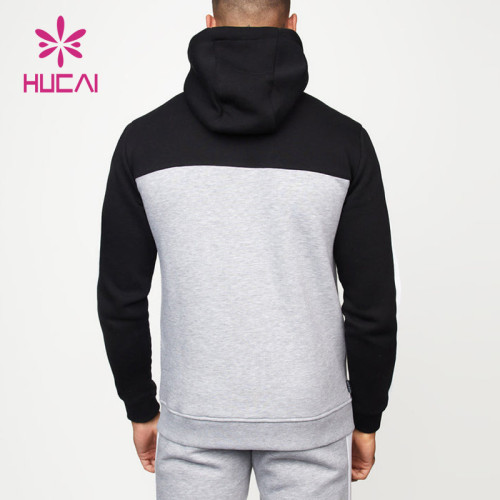 Customized Colors Stitching Mens Hooded Jackets China Manufacturer